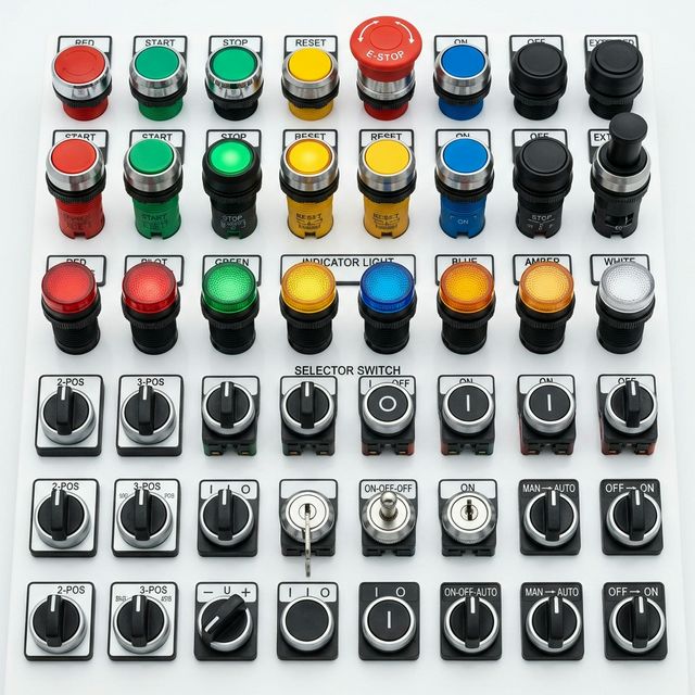 Push Buttons & Indicators